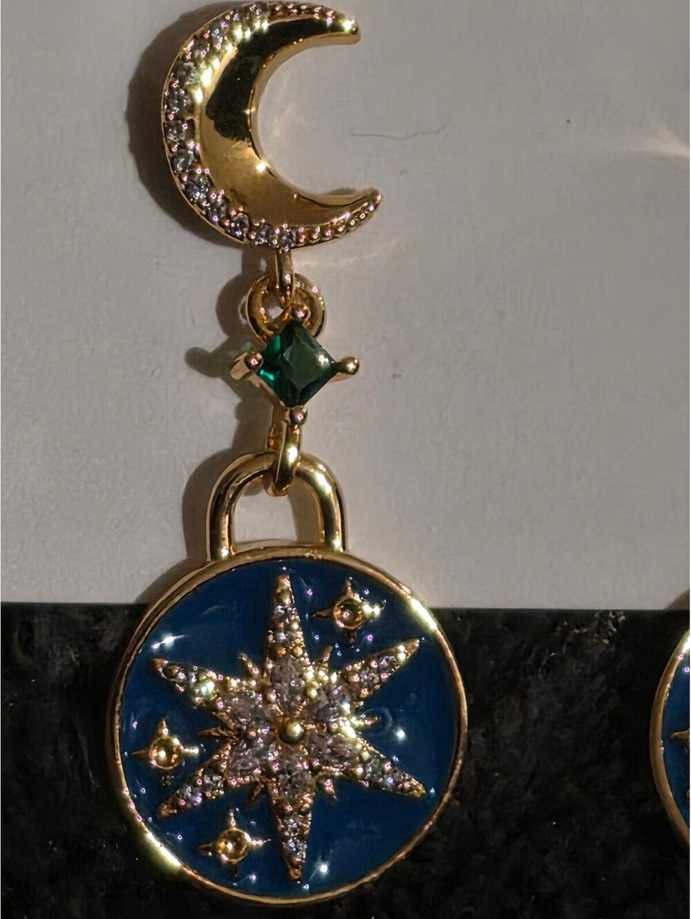 Kate Spade Moon and Stars Drop Earrings - Picture 5 of 7